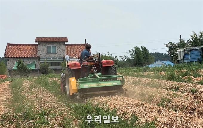 농기계 영농작업.ⓒ전라남도청 제공