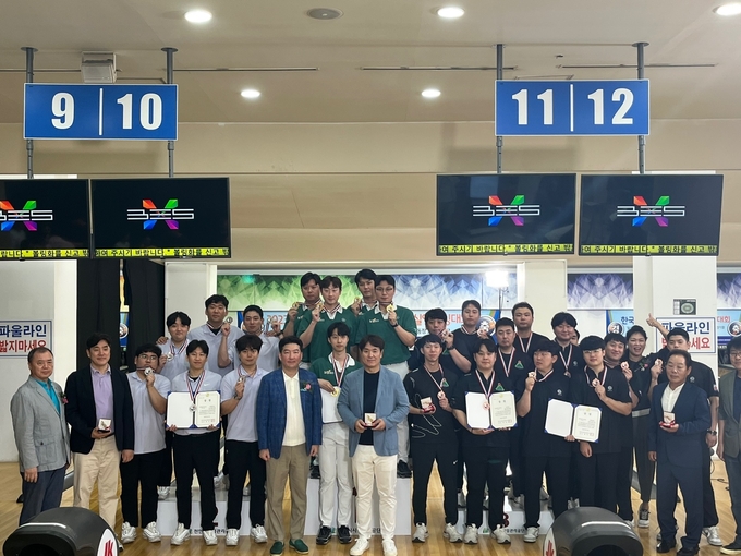2023년 천안 한국실업볼링 전국실업볼링대회에서 단체전 종합우승을 차지했다. ⓒ 인천교통공사 제공