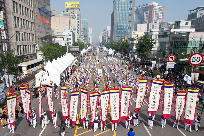 제27회 부평풍물대축제,가 열리고 있다. ⓒ 부평구 제공