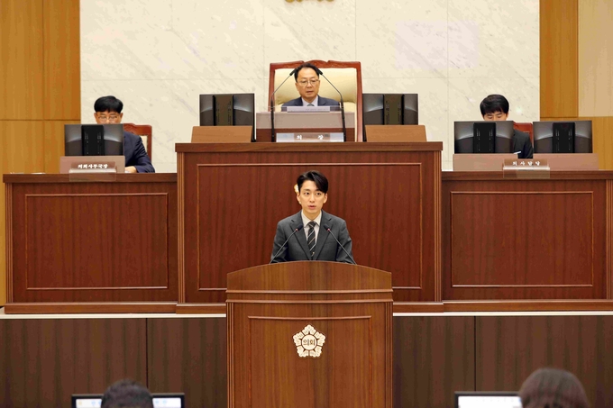 박민협 연수구의원, “송도 아트포레와 연계한 특색 있는 크리스마스 축제 필요성 강조”하고 있다. ⓒ 박민협의원실 제공