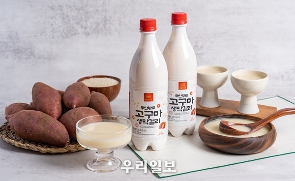 무안황토고구마 생막걸리 이미지.ⓒ전남도청 제공
