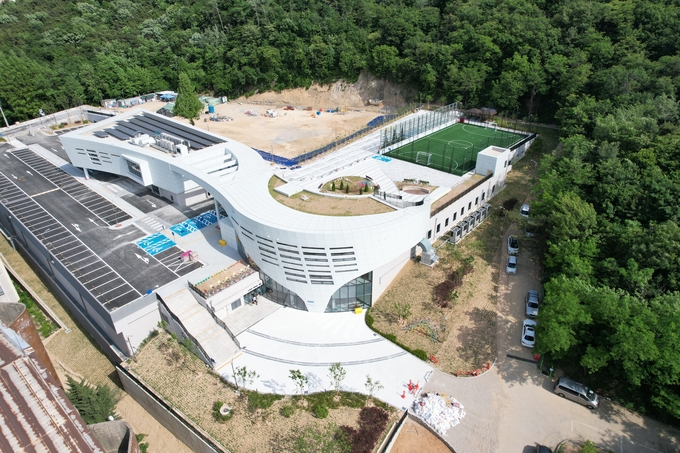 부평남부체육센터, 2023 인천광역시 건축상 우수상 수상했다. ⓒ 부평구 제공