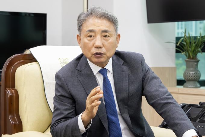 윤환 구청장이 備跳進世란 사자성로 새해벽두를 열었다. ⓒ 계양구 제공