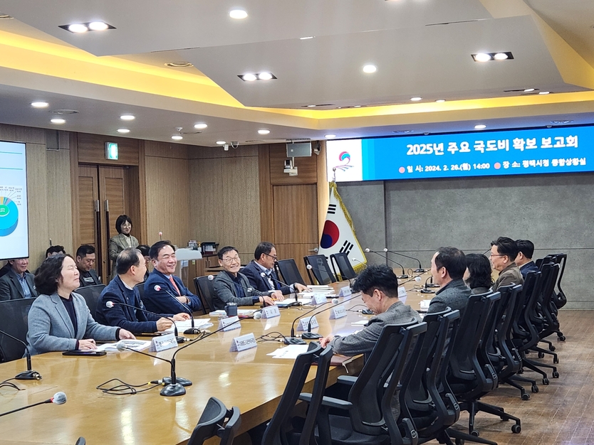 평택시 내년도 국도비 2142억 확보 위해 선제 대응 회의를 개최하고 있다. ⓒ 평택시 제공
