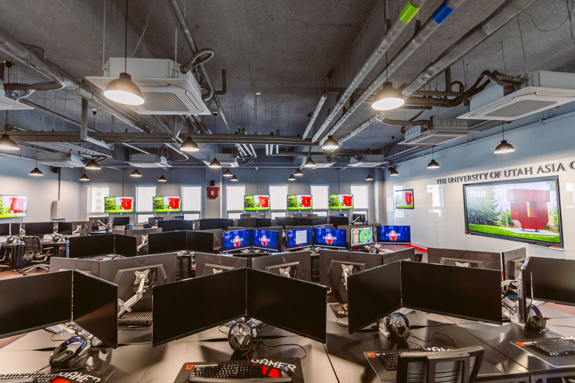 유타대학교 게임학과 게임 랩(Games Lab).ⓒ유타대학교 제공<br>
