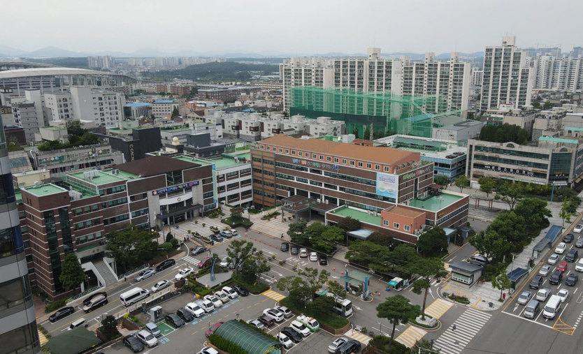 인천서구청 전경
