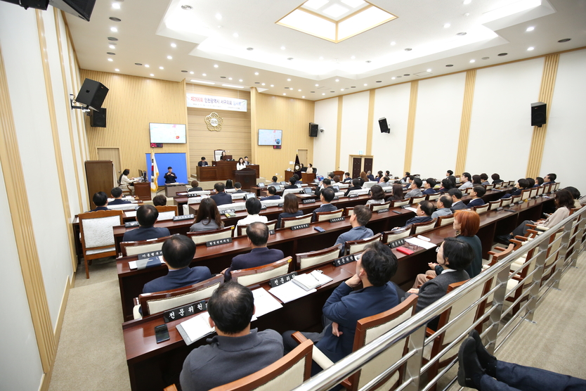 인천서구의회 회기 전경
