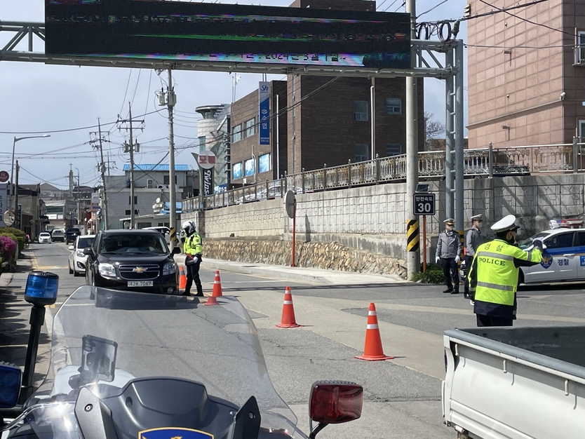 인천경찰청이 자치경찰위원회와 합동 음주단속을 벌이고 있다. ⓒ 인천경찰청 제공