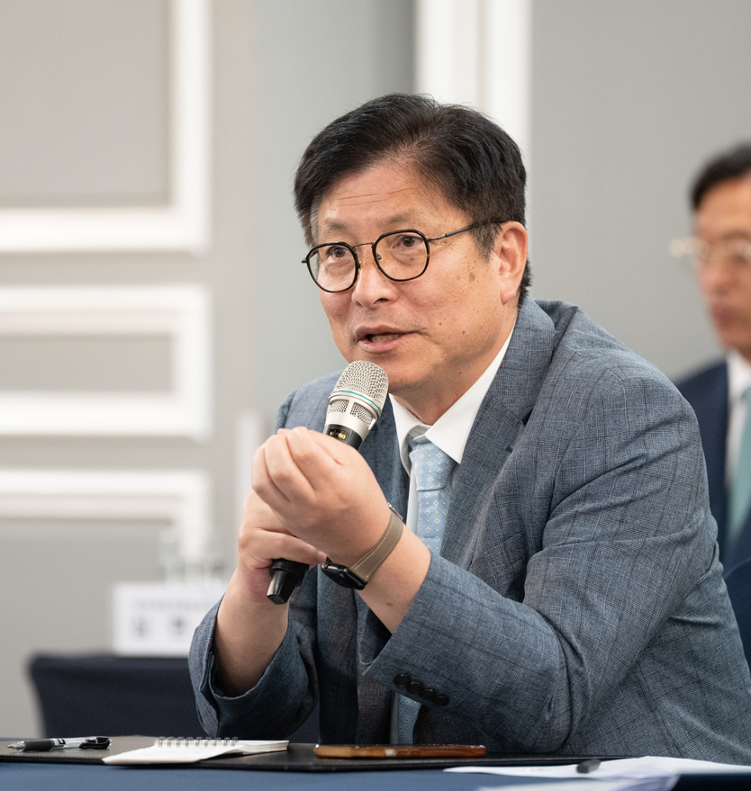 도성훈 인천시교육감이 제22대 인천지역 국회의원 당선인 간담회를 여의도 켄싱턴호텔에서 개최하며 인사말을 하고 있다. ⓒ 인천시교육청 제공
