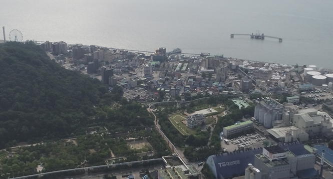 자유공원 전경