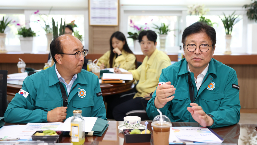 도성훈 인천광역시교육감, 여름철 자연재난 대비 학교 안전 점검나서고 있다. ⓒ 인천시교육청 제공