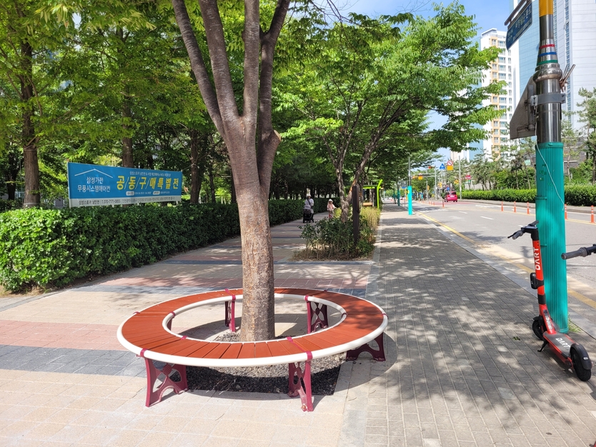  ‘쾌적하고 안전한 등하굣길’ 남동구, 자녀안심 그린 숲 조성했다, ⓒ 남동구 제공