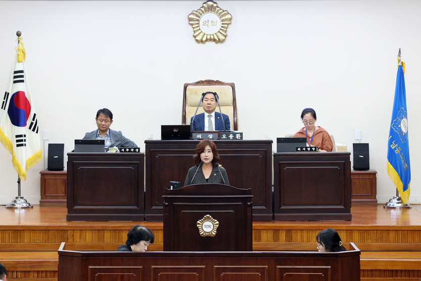 사회도시위원장 김은숙 의원