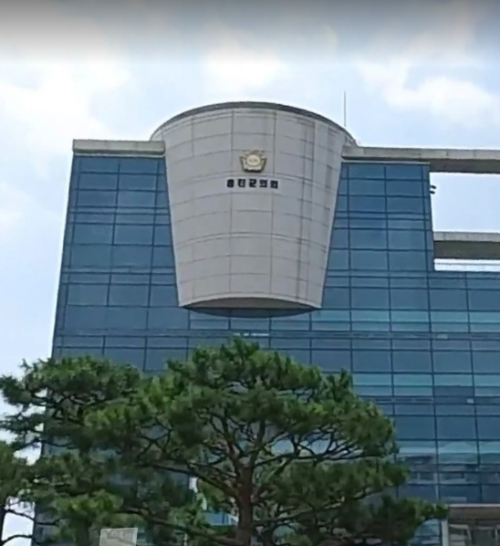 옹진군의회 전경 
