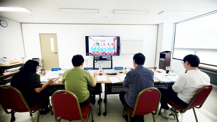 제11회_노을동요제 심사 전경 ⓒ 평택시 제공