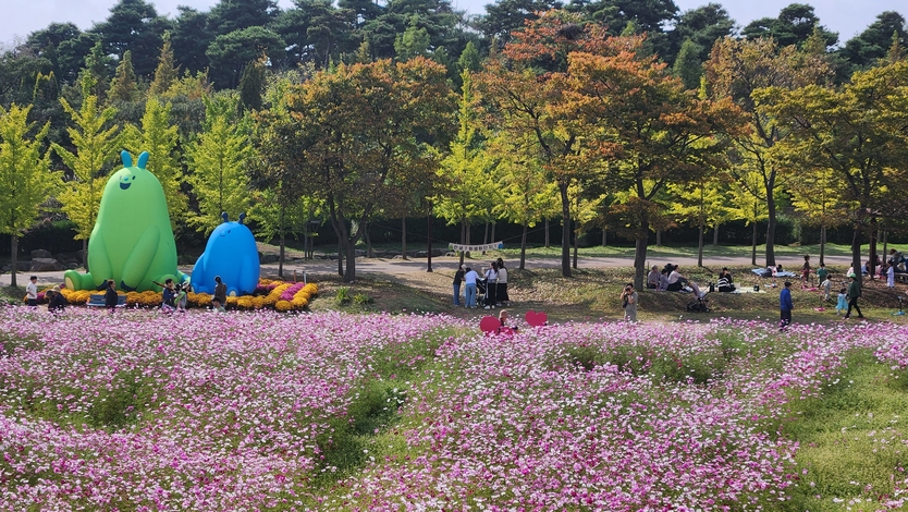23년 야생화단지 가을나들이 행사 전경 ⓒ 수도권매립지관리공사 제공