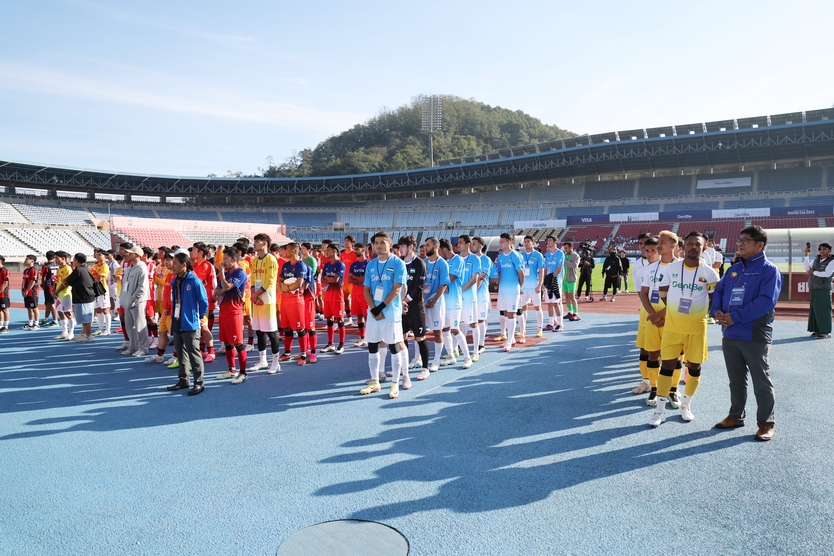 제1회 외국인 축구대회(센트비컵)에 참가한 8개국 외국인 축구팀ⓒ부천시