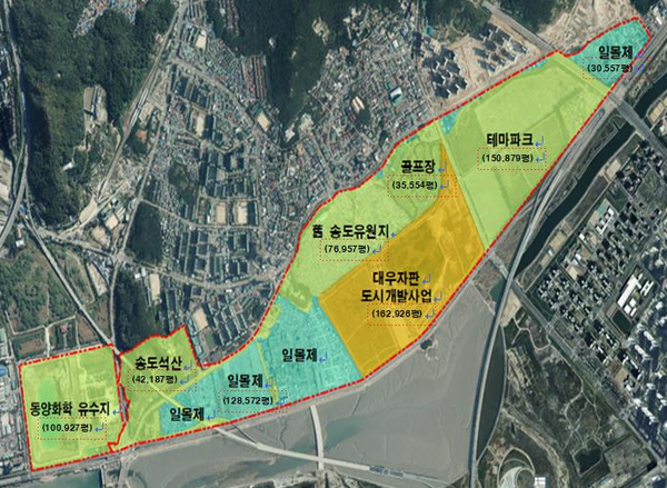 부영의 주택건설사업 대상지 ⓒ 인천시 제공
