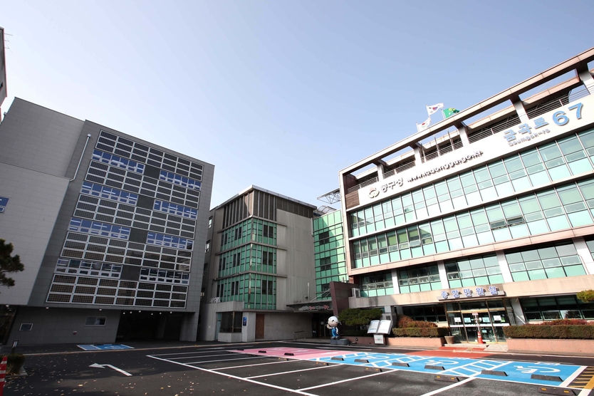 인천동구청 전경