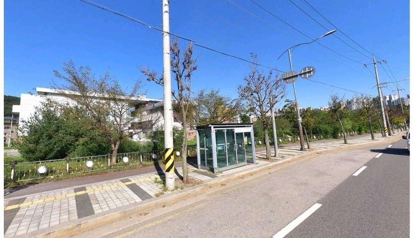 중촌교차로 주변 모습.