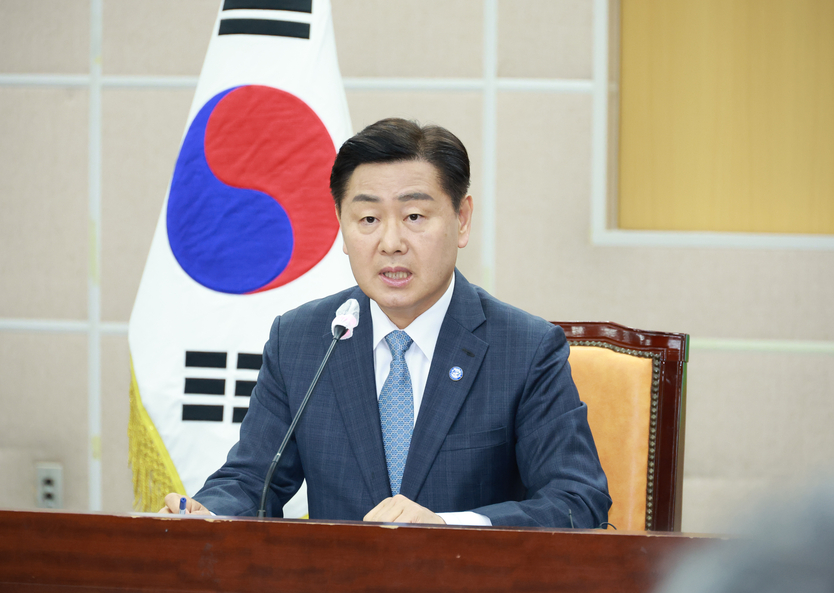 김관영 도지사 주재로 긴급 간부회의를 진행했다. ⓒ자치도 제공