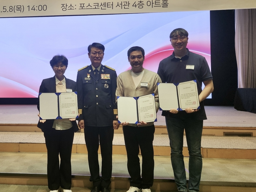 심폐소생술로 생명 구한 전북 영웅 3인, 포스코 히어로즈 선정ⓒ자치도 제공