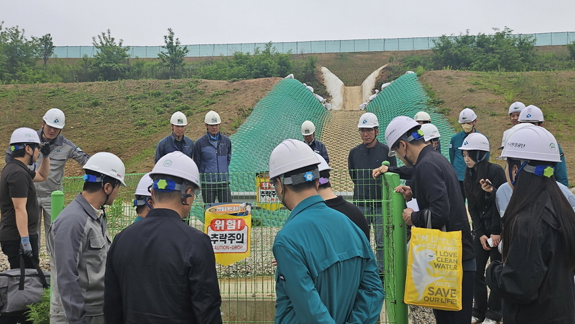 수도권매립지관리공사가 민관합동 집중점검을 실시하고 있다. ⓒ 수도권매립지관리공사 제공