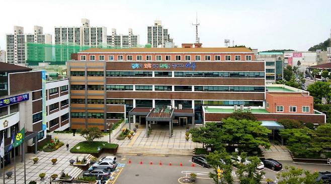 인천서구청 전경