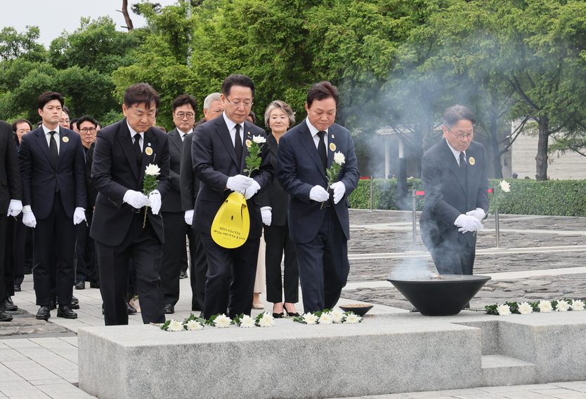 고(故) 노무현 전 대통령 서거 16주기 추도식ⓒ자치도 제공