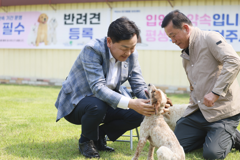김관영지사_익산 동물보호센터 현장방문ⓒ자치도 제공