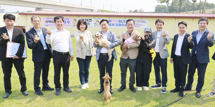 김관영지사_익산 동물보호센터 현장방문ⓒ자치도 제공
