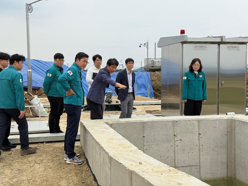 부안군, 국가하천 홍수취약지구 점검 실시ⓒ부안군청 제공