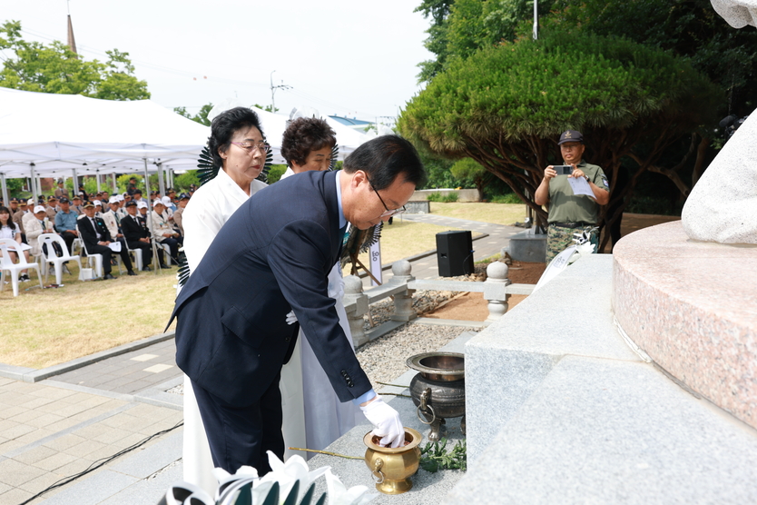 현충일추념행사ⓒ완주군청 제공