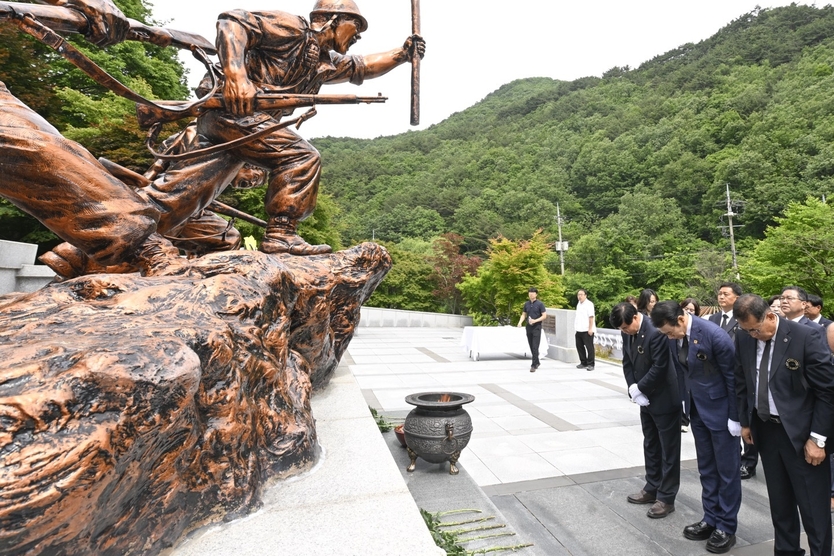 남원시, 제70회 현충일 추념식 개최<br>

