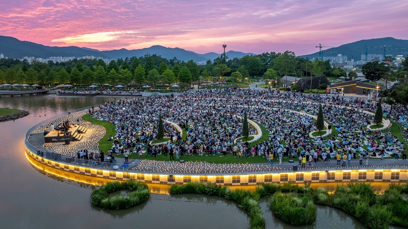 순천만국가정원, “동아시아 최대 캔들라이트 콘서트”ⓒ순천시청 제공