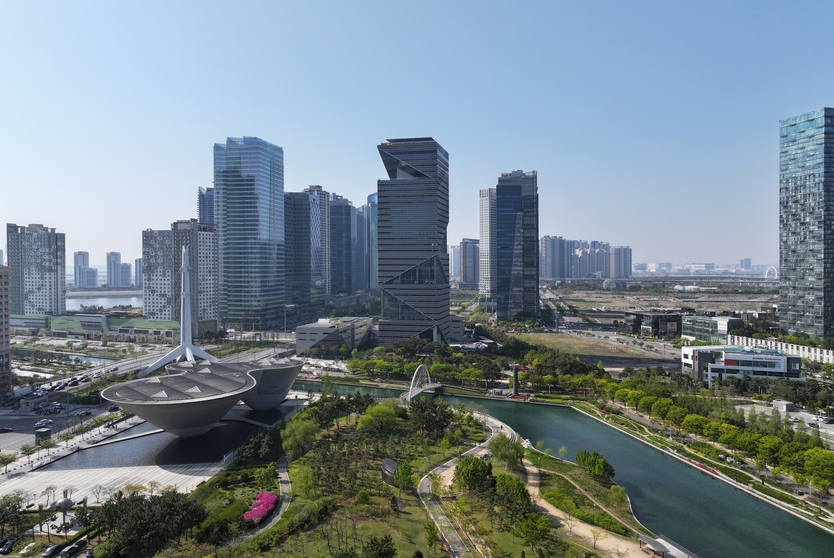 인천경제자유구역청 전경 