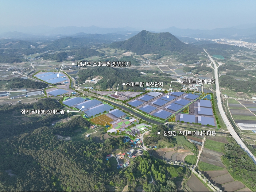 남원시 ECO 스마트팜 산업지구(남원스마트팜 조감도)ⓒ남원시청 제공