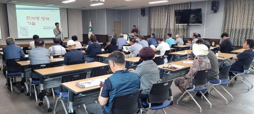 함평군, 장마철 대비 과수탄저병 예방 총력ⓒ함평군청 제공