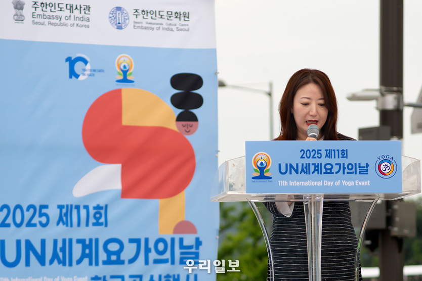 대한요가회 박지윤 사무부장 ⓒ 최은준기자 