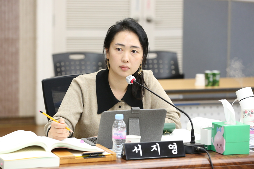 서지영 의원 고립은둔청년 지원 조례안에 대한 발언을 하고 있다. ⓒ 인천서구의회 제공