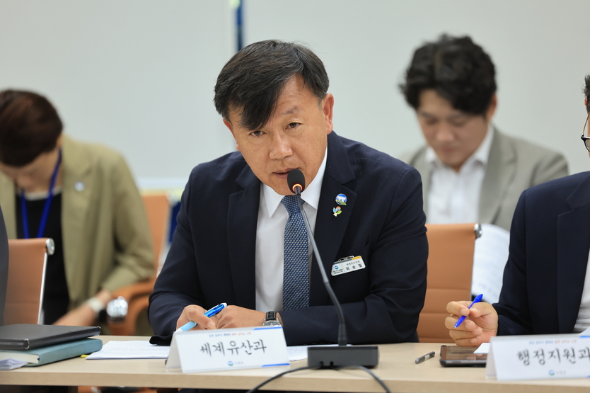 최순필 세계유산과장ⓒ고창군청 제공