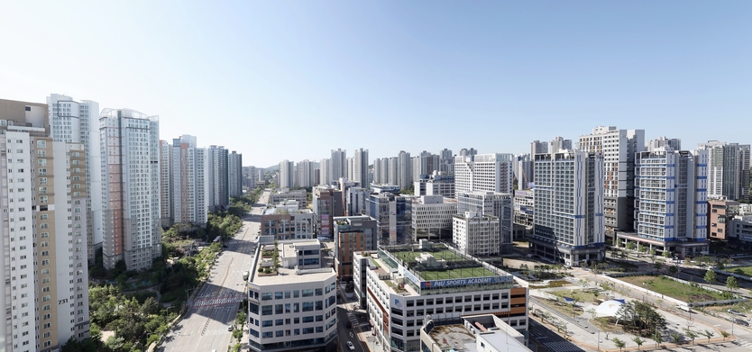 영종국제도시 전경.