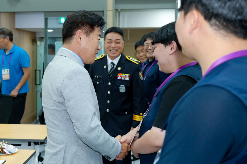 제19주년 자치경찰단 창설 기념식ⓒ자치도 제공
