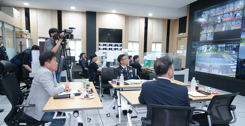 ITS 센터 방문ⓒ자치도 제공