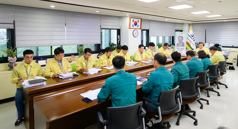 가뭄 폭염 대비 긴급 대책회의ⓒ서귀포시 제공