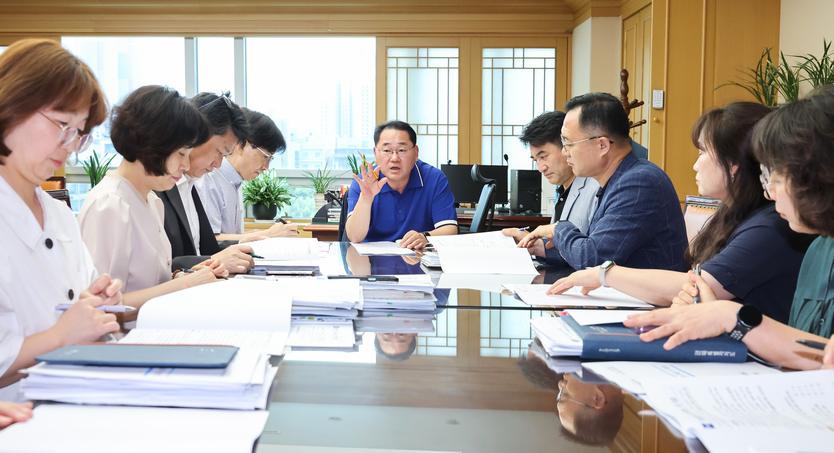 민생회복 소비쿠폰 준비상황 점검 전담 TF 회의ⓒ자치도 제공