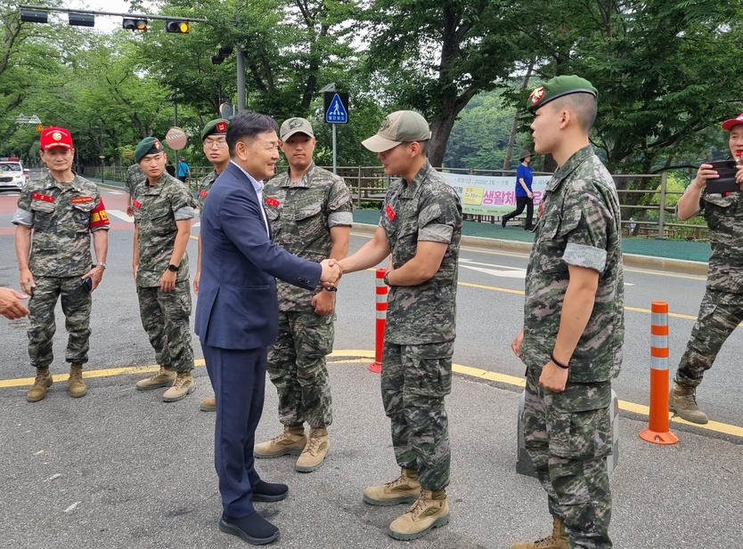 해병대 최초 전투 승전 75주년 기념 추모식 군산서 개최ⓒ전북자치도 제공