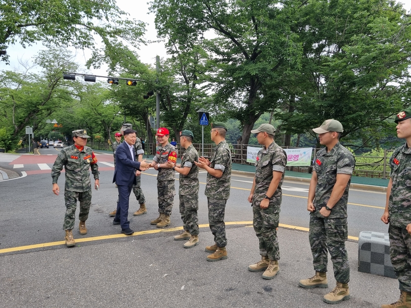 해병대 최초 전투 승전 75주년 기념 추모식 군산서 개최ⓒ전북자치도 제공
