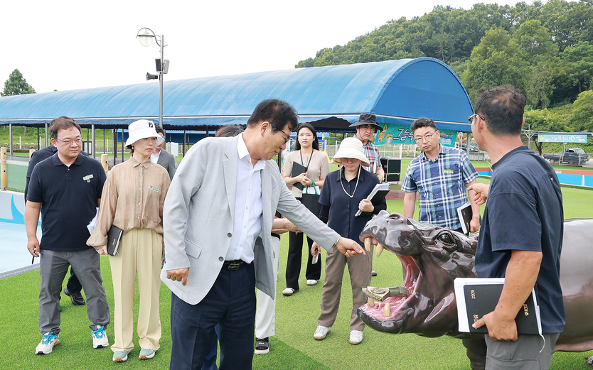 함평엑스포공원 물놀이장 안전 점검 완료! 18일 개장ⓒ함평군 제공