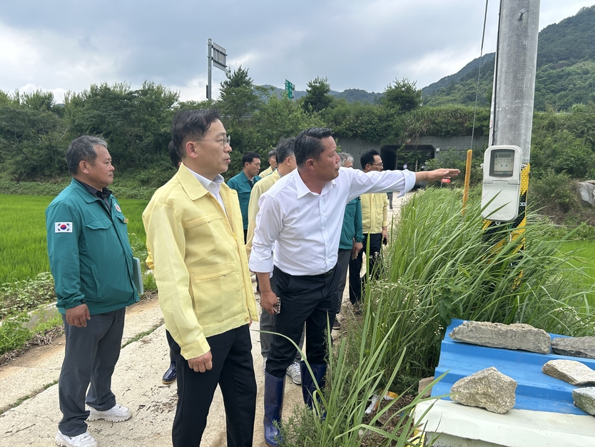 전북자치도, 집중호우 피해 현장 점검ⓒ자치도 제공